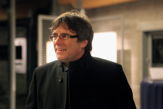 Katalánský expremiér Carles Puigdemont. Katalánský expremiér Carles Puigdemont.
