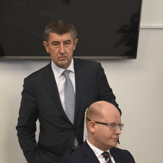 Andrej Babiš (vlevo) a Bohuslav Sobotka.