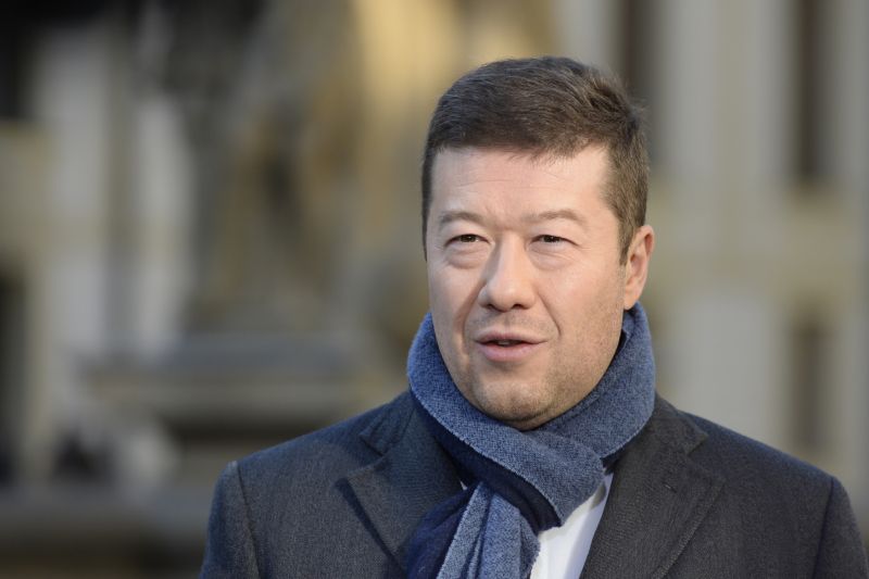 Předseda SPD Tomio Okamura.