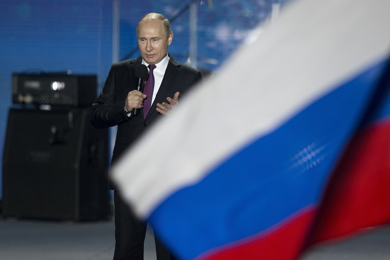 O vítězství současného prezidenta Vladimira Putina není pochyb.