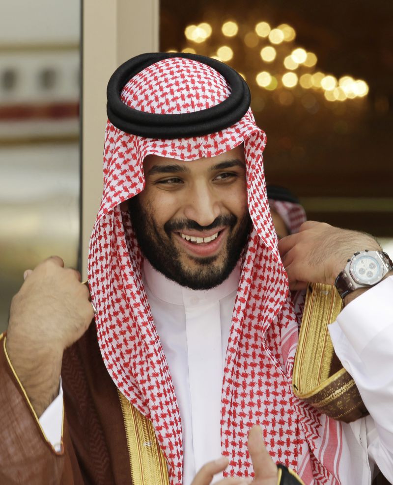 Saúdskoarabský korunní princ Muhammad bin Salmán. Saúdskoarabský korunní princ Muhammad bin Salmán.