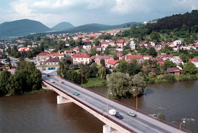 Pohled na město Žilina.