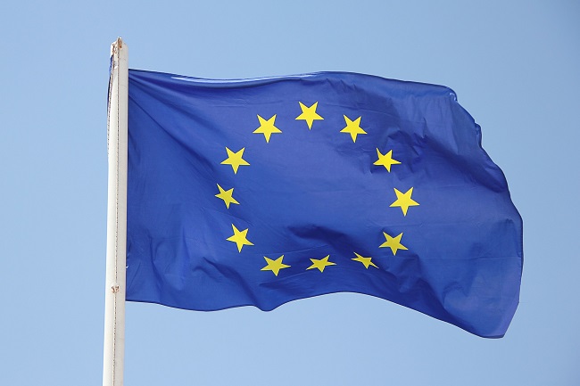 Vlajka EU.