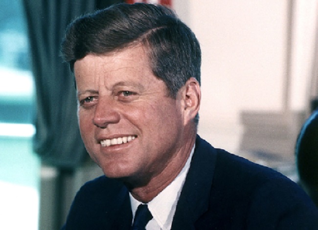 John F. Kennedy.