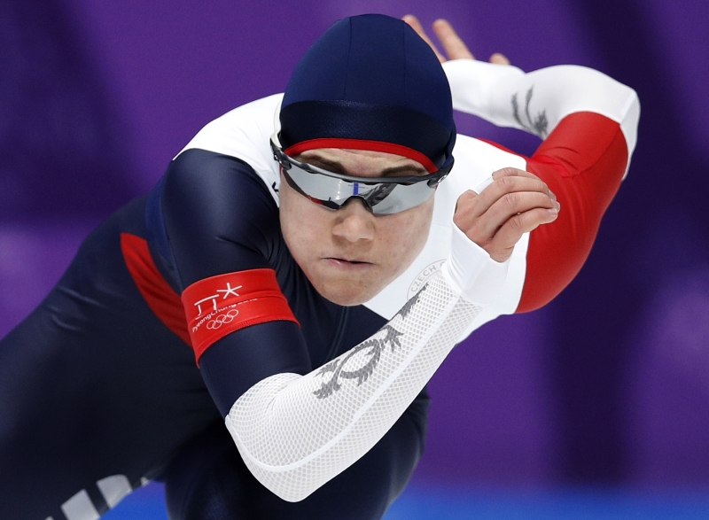 Rychlobruslařka Karolína Erbanová.