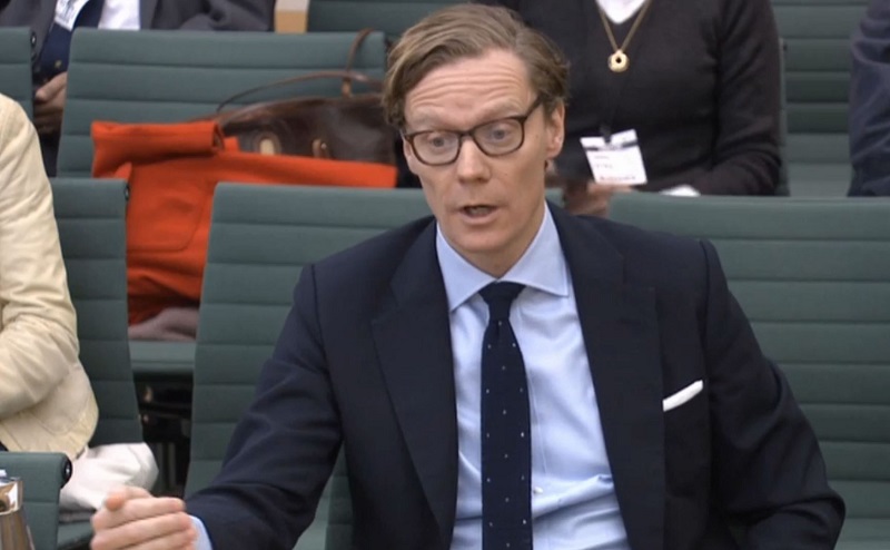 Výkonný ředitel firmy Cambridge Analytica Alexander Nix.