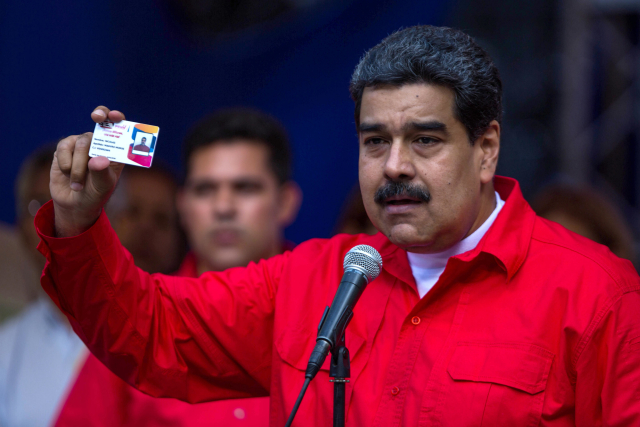 Venezuelský prezident Nicolás Maduro.
