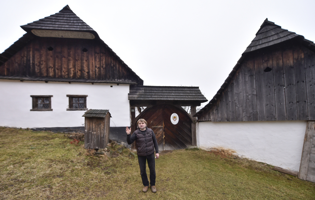 Skanzen v Michalově statku.