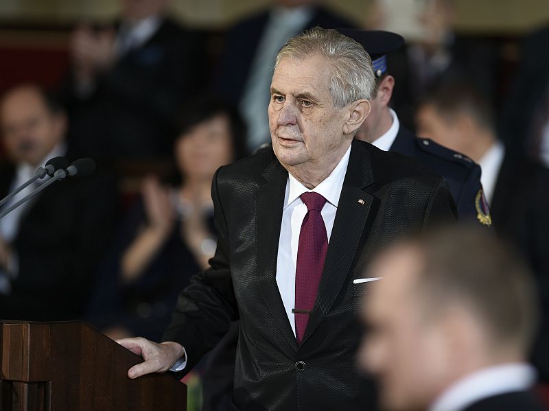 Prezident Miloš Zeman.