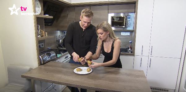 Barrandovští kutilové Adam Novotný a Lucie Šprinclová. Barrandovští kutilové Adam Novotný a Lucie Šprinclová.