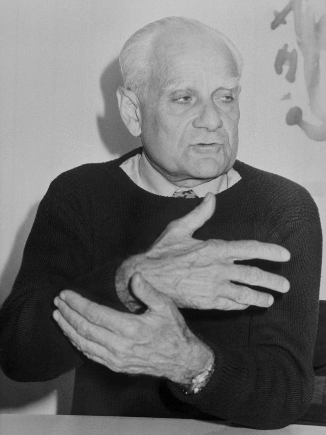 Spisovatel Alberto Moravia.