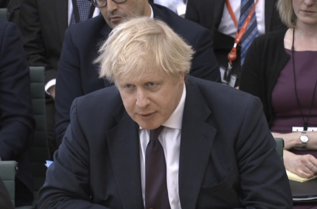 Britský ministr zahraničí Boris Johnson.