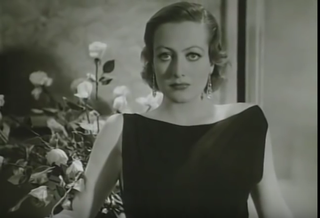 Americká herečka Joan Crawfordová.