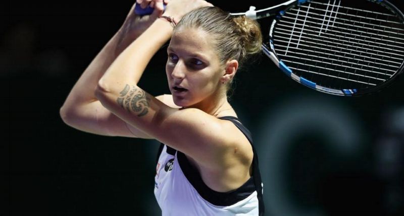Karolína Plíšková svůj zápas nakonec zvládla.