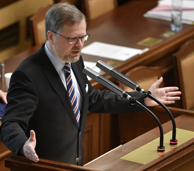 Šéf ODS Petr Fiala.