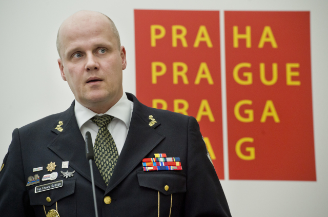 Ředitel pražské městské policie Eduard Šuster.