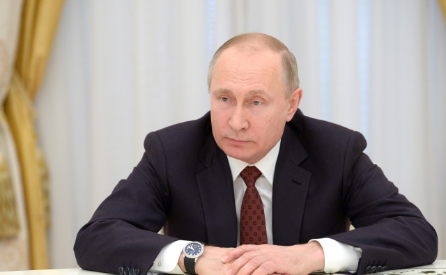 Ruský prezident Vladimir Putin. Ruský prezident Vladimir Putin.