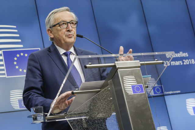 Předseda EK Jean-Claude Juncker.