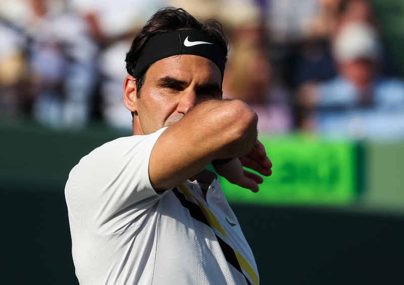 Tenista Roger Federer.