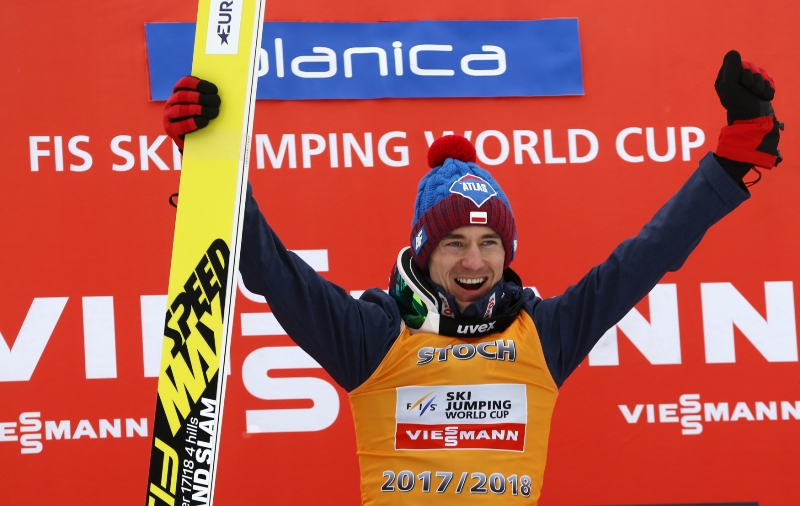 Stoch završil sezonu výhrou, Polák opanoval i lety v Planici.