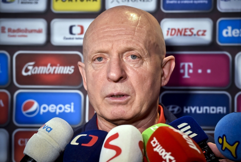 Trenér fotbalové reprezentace Karel Jarolím.