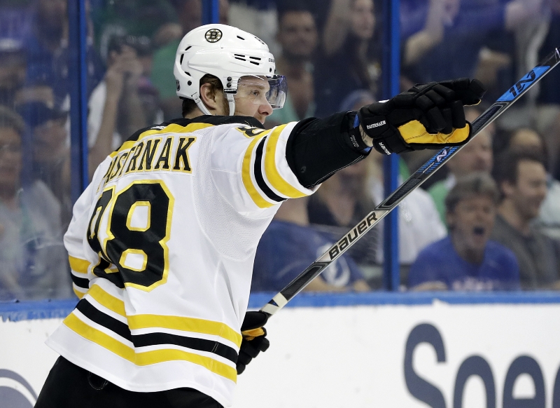 Z Davida Pastrňáka v Bostonu vyrostl obávaný střelec.