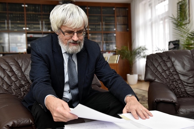 Předseda Nejvyššího soudu Pavel Šámal.