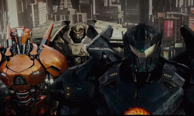 Z akčního snímku Pacific Rim: Povstání. Z akčního snímku Pacific Rim: Povstání.