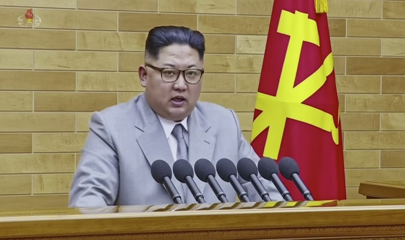 Severokorejský vůdce Kim Čong-un.