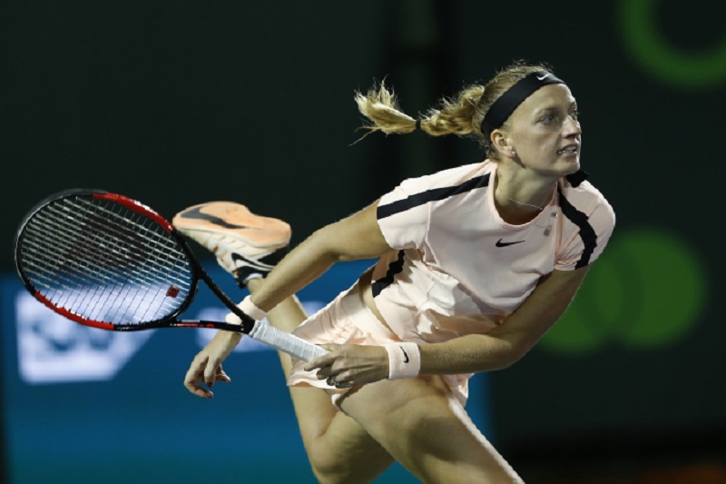 Petra Kvitová na turnaji v Miami končí.