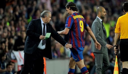 Mino Raiola zastupoval Zlatana Ibrahimoviče už během jeho působení v Barceloně.