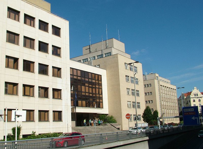 Budova ministerstva vnitra.