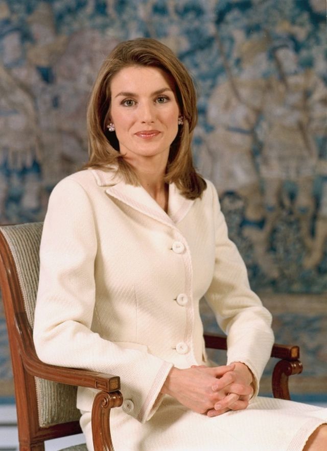 Letizia Ortizová, manželka následníka španělského trůnu prince Felipa. Letizia Ortizová, manželka následníka španělského trůnu prince Felipa.