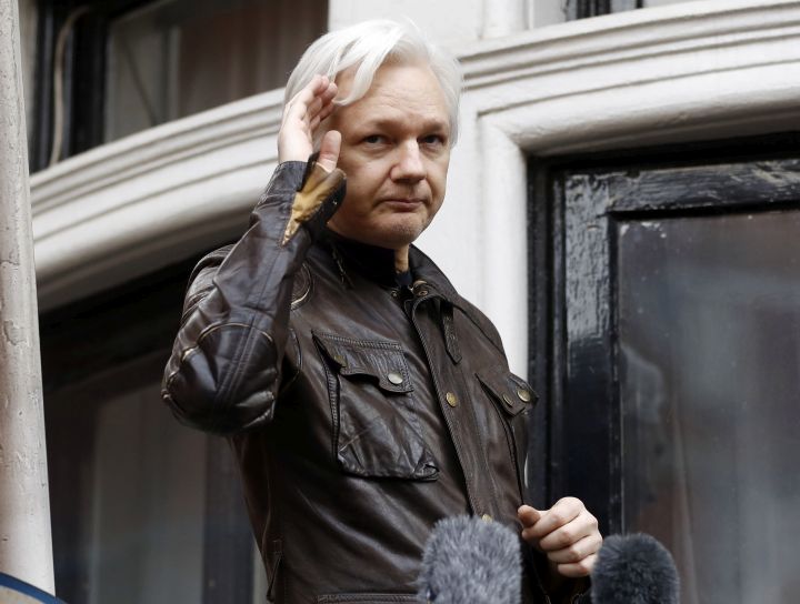 Zakladatel serveru WikiLeaks Julian Assange.