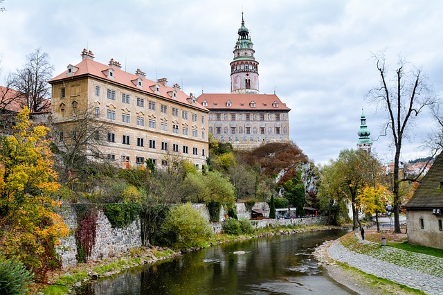 Český Krumlov.