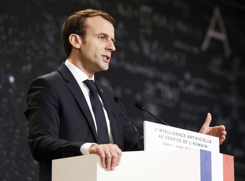 Emmanuel Macron.