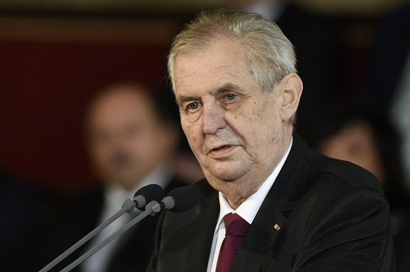 Miloš Zeman. 