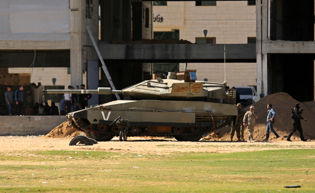 Izraelský tank.