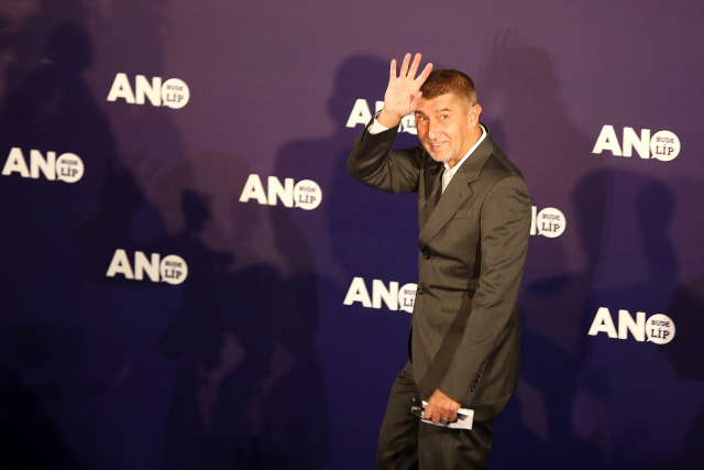 Předseda hnutí ANO Andrej Babiš. 