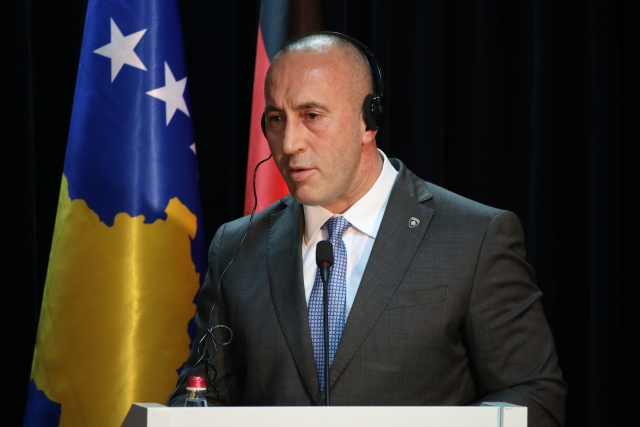 Kosovský premiér Ramush Haradinaj.