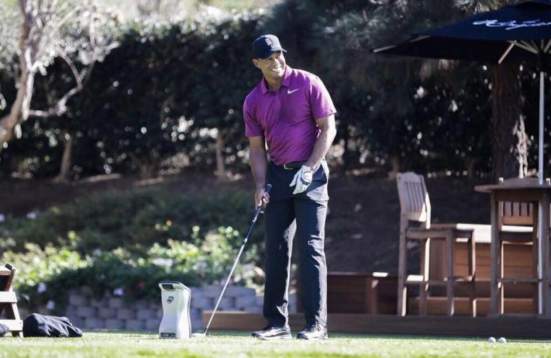 Golfista Tiger Woods. Golfista Tiger Woods.