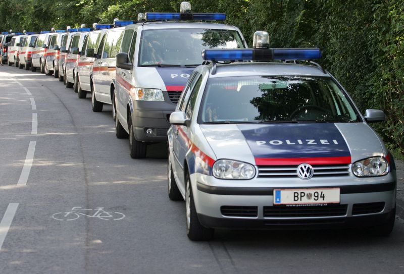Rakouská policie (ilustrační foto).