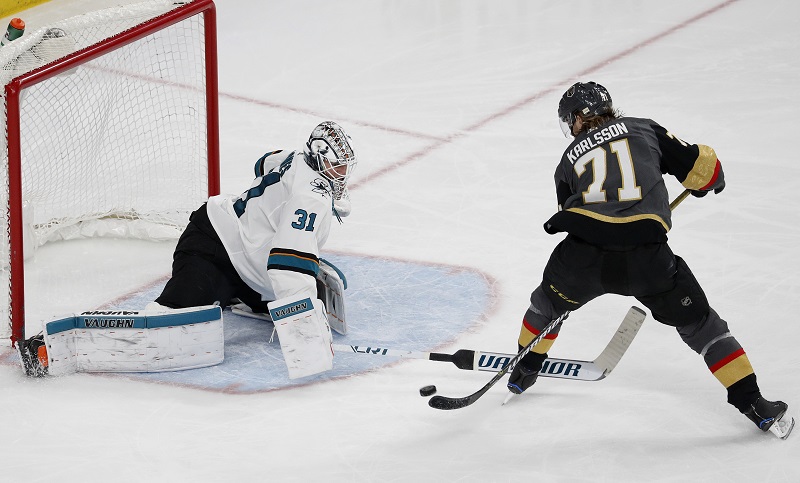 William Karlsson je první hvězdnou týdne v NHL.