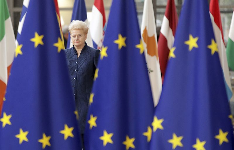 Litevská prezidentka Dalia Grybauskaitéová.