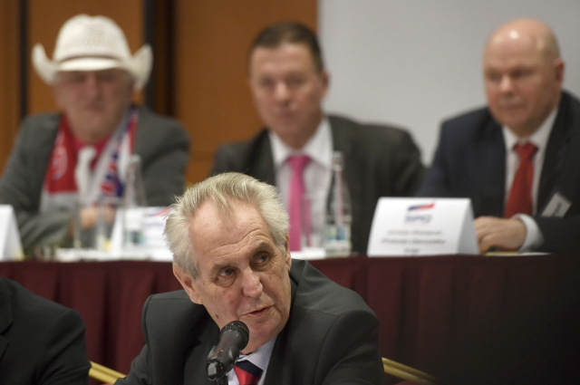Miloš Zeman.