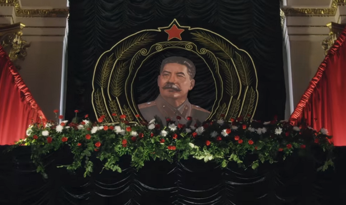 Snímek z filmu Ztratili jsme Stalina. Snímek z filmu Ztratili jsme Stalina.