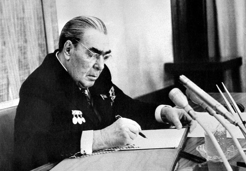 Leonid Brežněv.