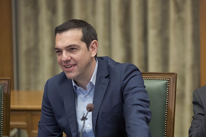 Řecký premiér Alexis Tsipras.