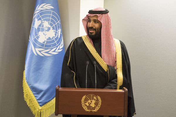 Následník trůnu Muhammad bin Salmán.