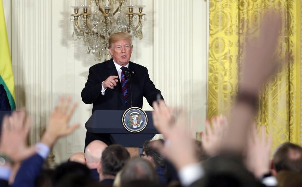 Americký prezident Donald Trump.